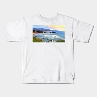 Serenity Oregon Coast Kids T-Shirt